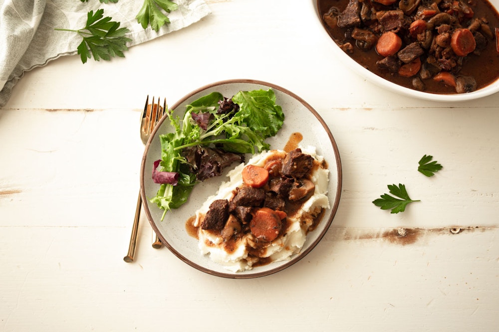 Slow Cooker (or not) Beef Bourguignon