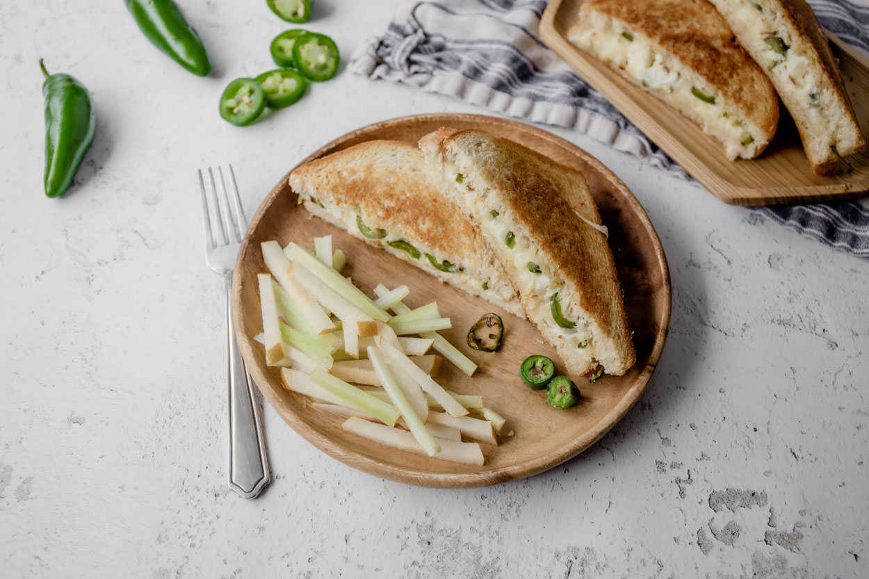 Seared Chicken Breast with Creamy Jalapeno Cilantro Sauce 