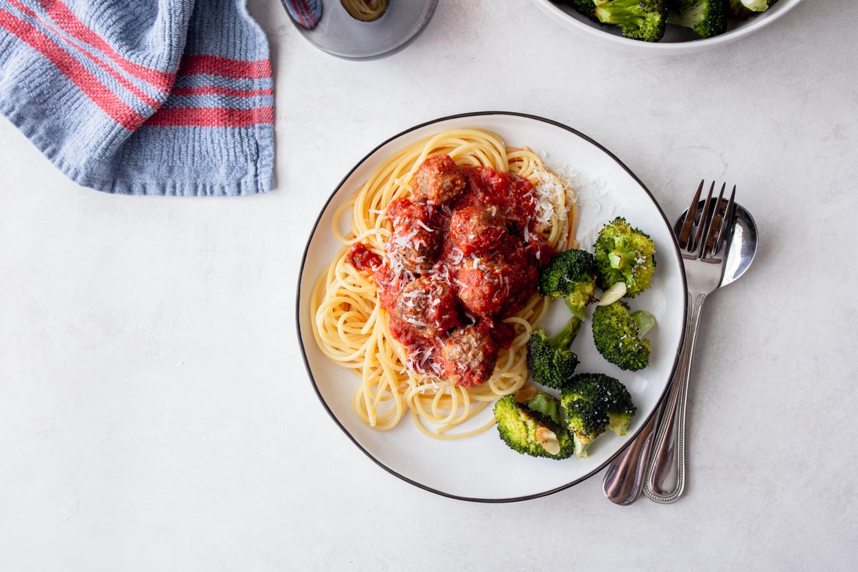 Spaghetti and Meatballs