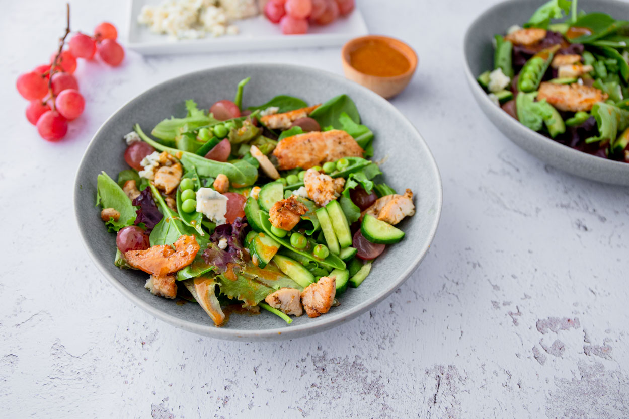 Lemon-Herb Tempeh Salad
