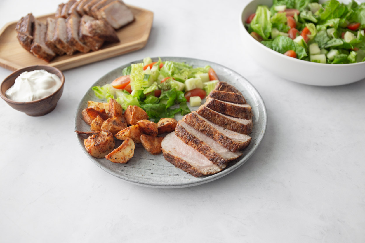 Spice-Rubbed Pork Chop