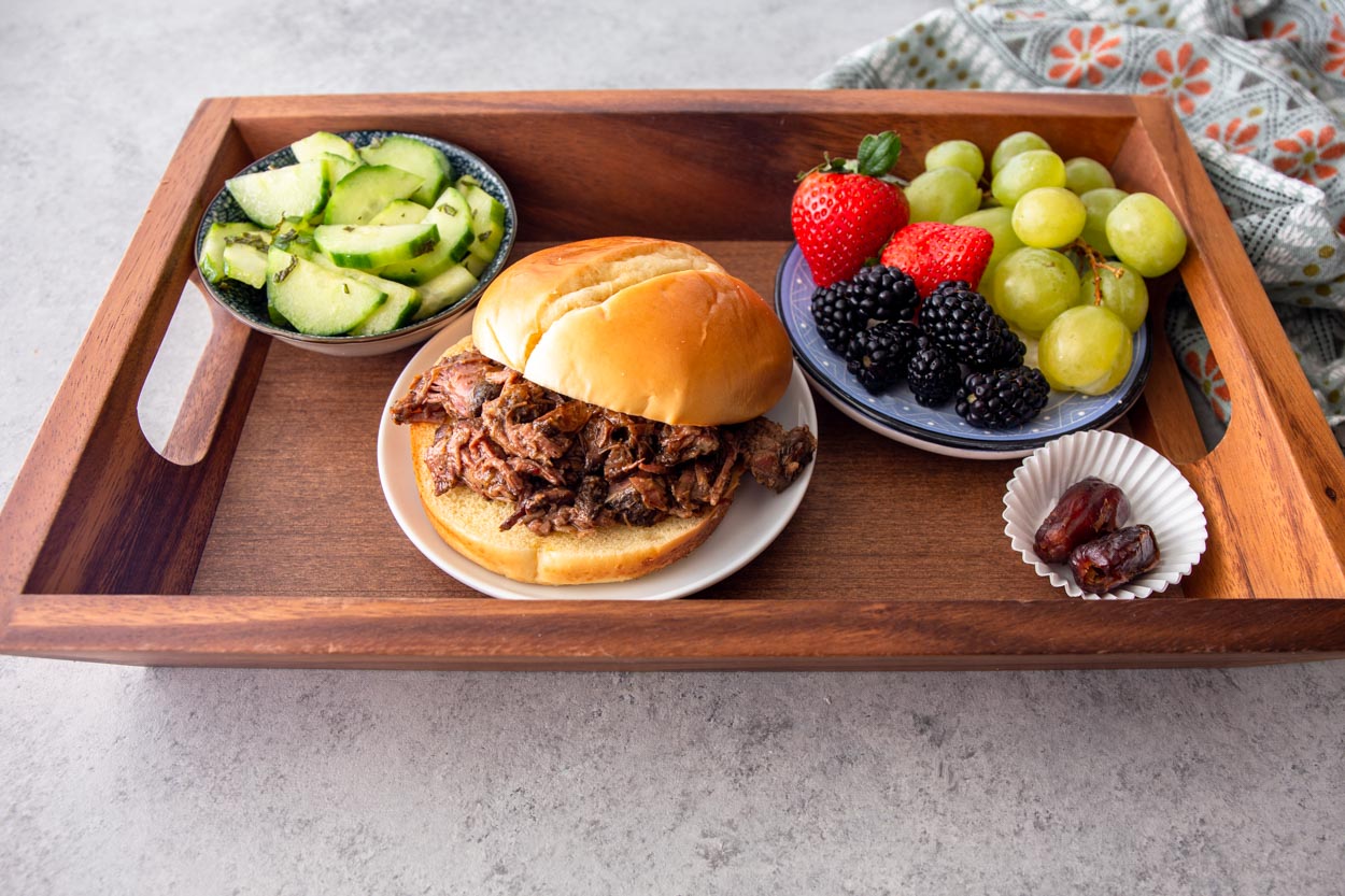 Slow Cooker (or not) Nihari Sandwich