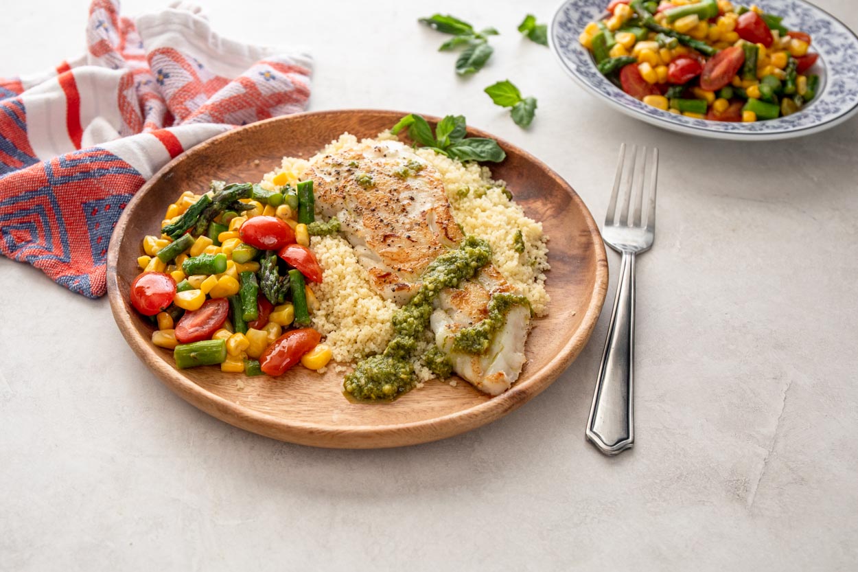 White Fish with Pistou