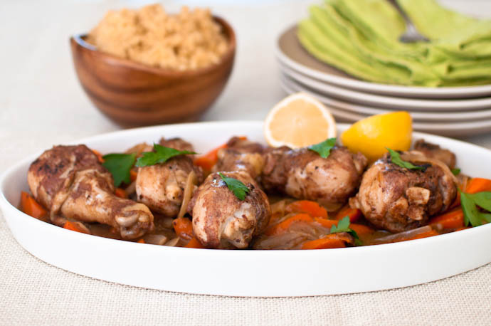 Moroccan-Spiced Chicken and Carrots