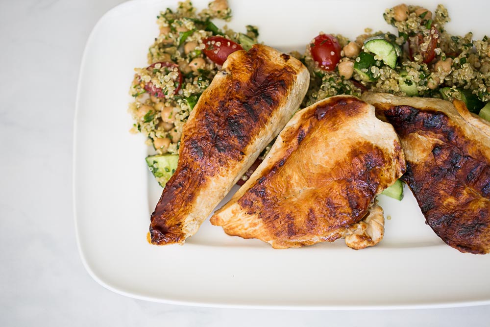 Maple-Mustard Grilled Chicken Breasts