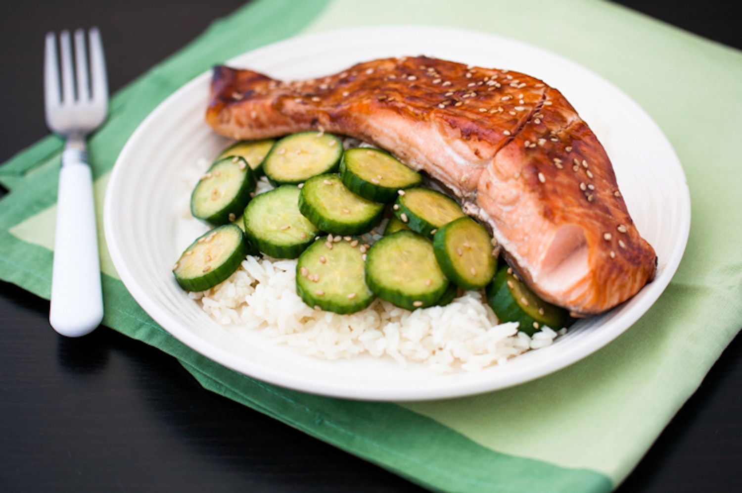 Sesame-Teriyaki Salmon