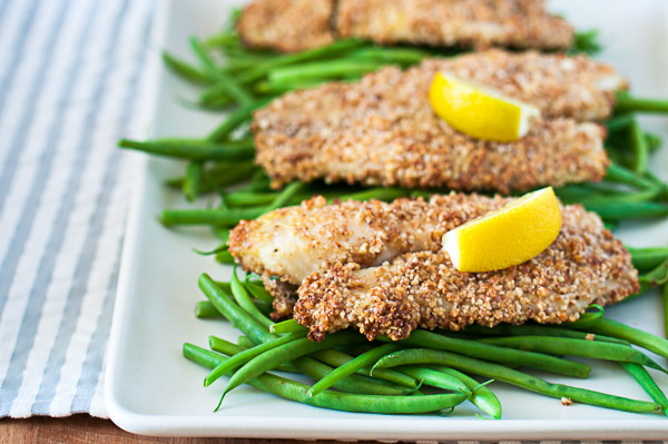Almond Crusted Tilapia