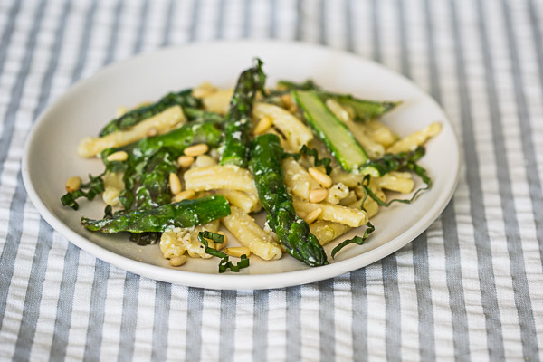 Lemon Asparagus Pasta