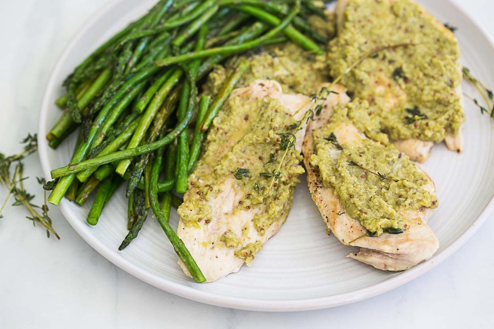 Chicken Breasts and Olive Tapenade