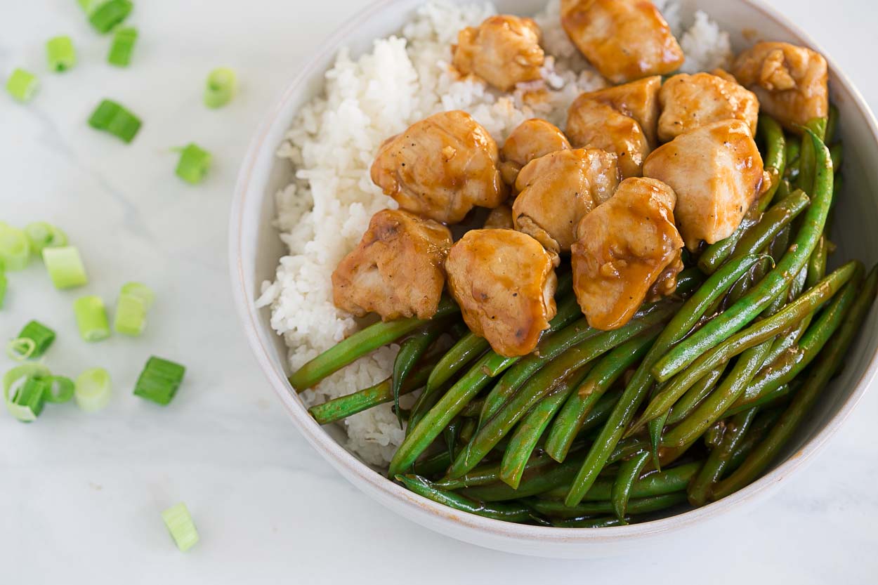 Sweet Chicken and Green Bean Stir-Fry