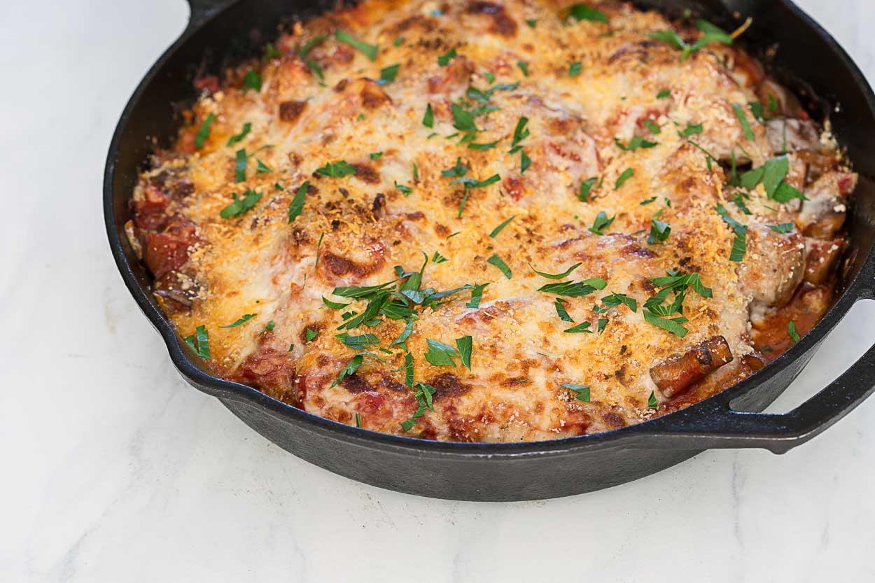 Deconstructed Chicken and Eggplant Parmesan Cook Smarts