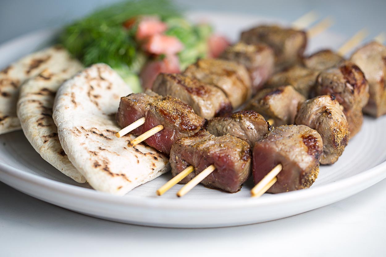 Cumin-Spiced Beef Kebabs		