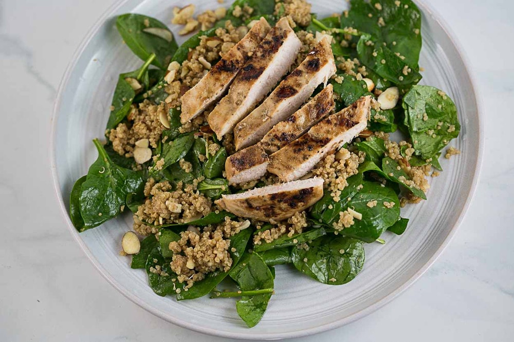 Chicken and Spinach Salad		