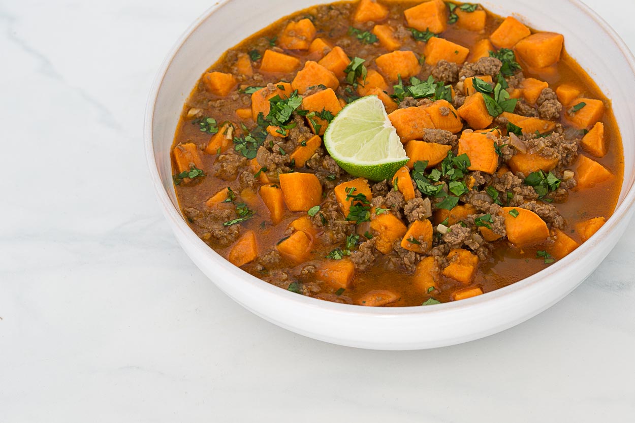 Sweet Potato & Beef Chili		