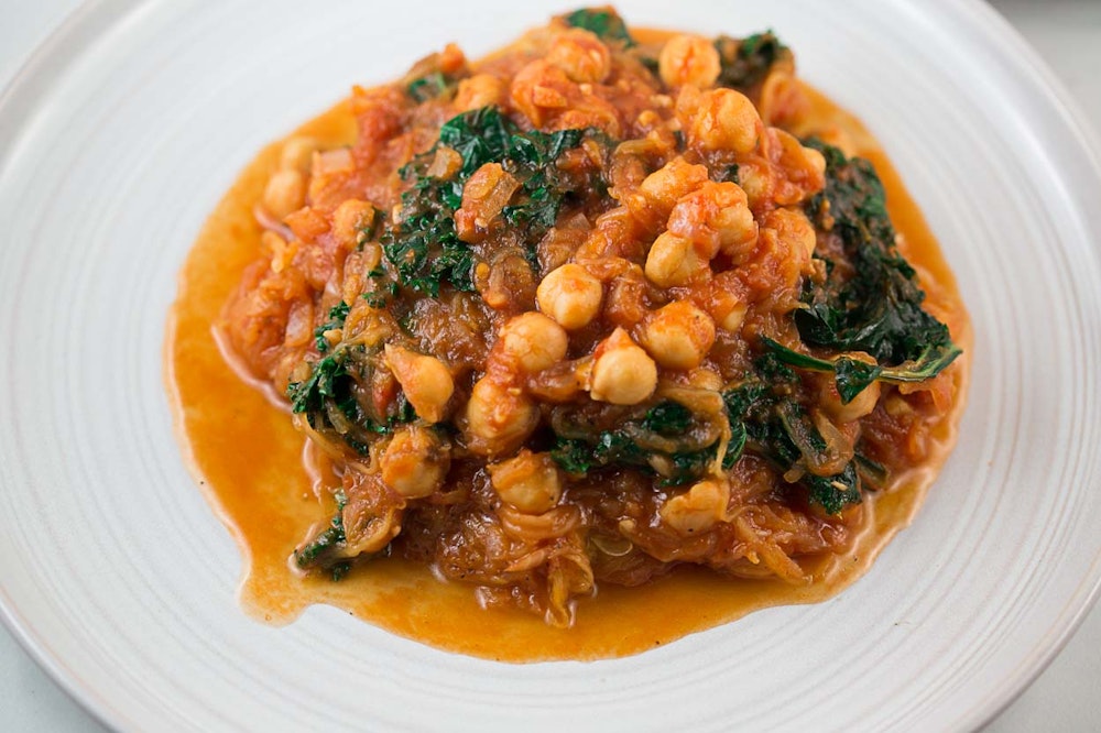 Chickpea and Kale Tomato Sauce		