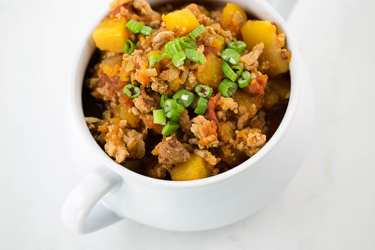 Roasted Butternut Squash Chili		