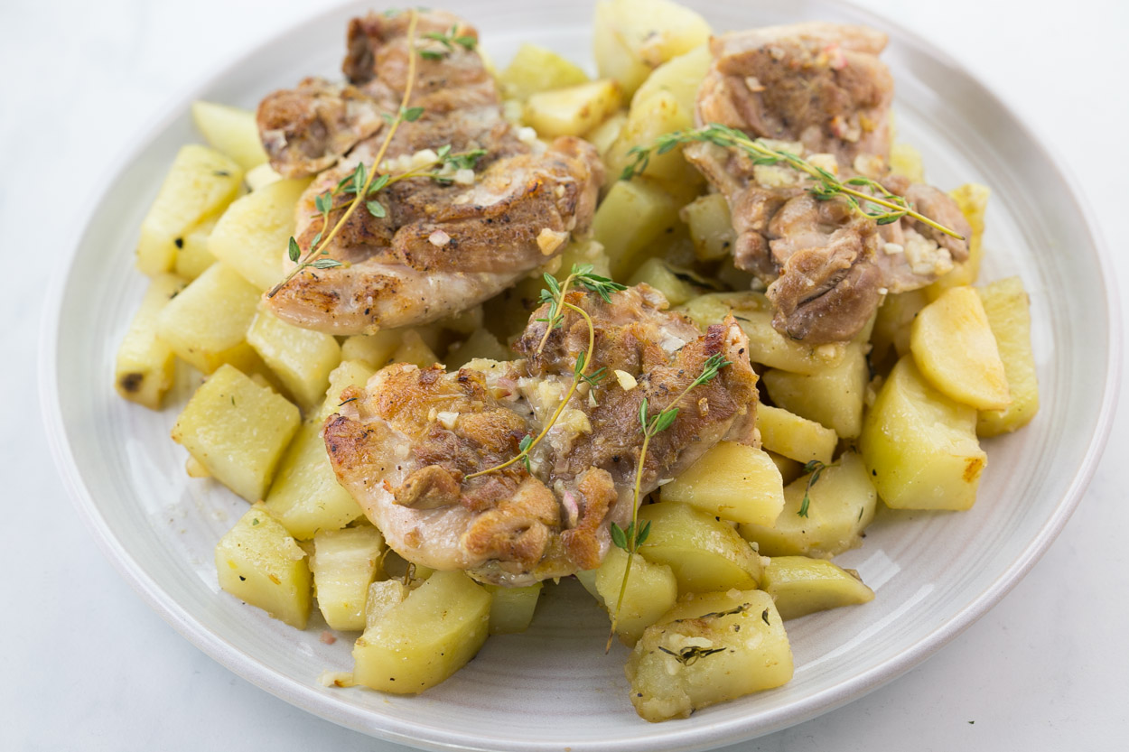 Chicken with Honey Lemon Butter