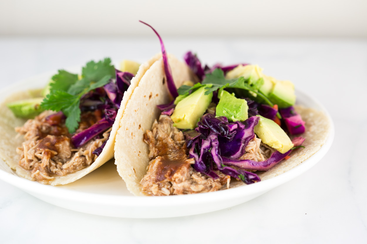 Pulled BBQ Chicken Tacos		