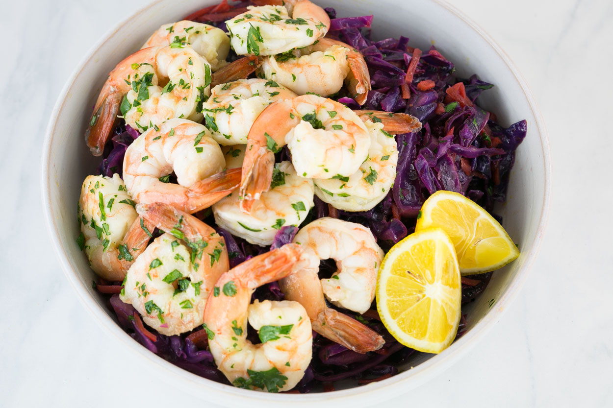 Sauteed Honey Lemon Shrimp		