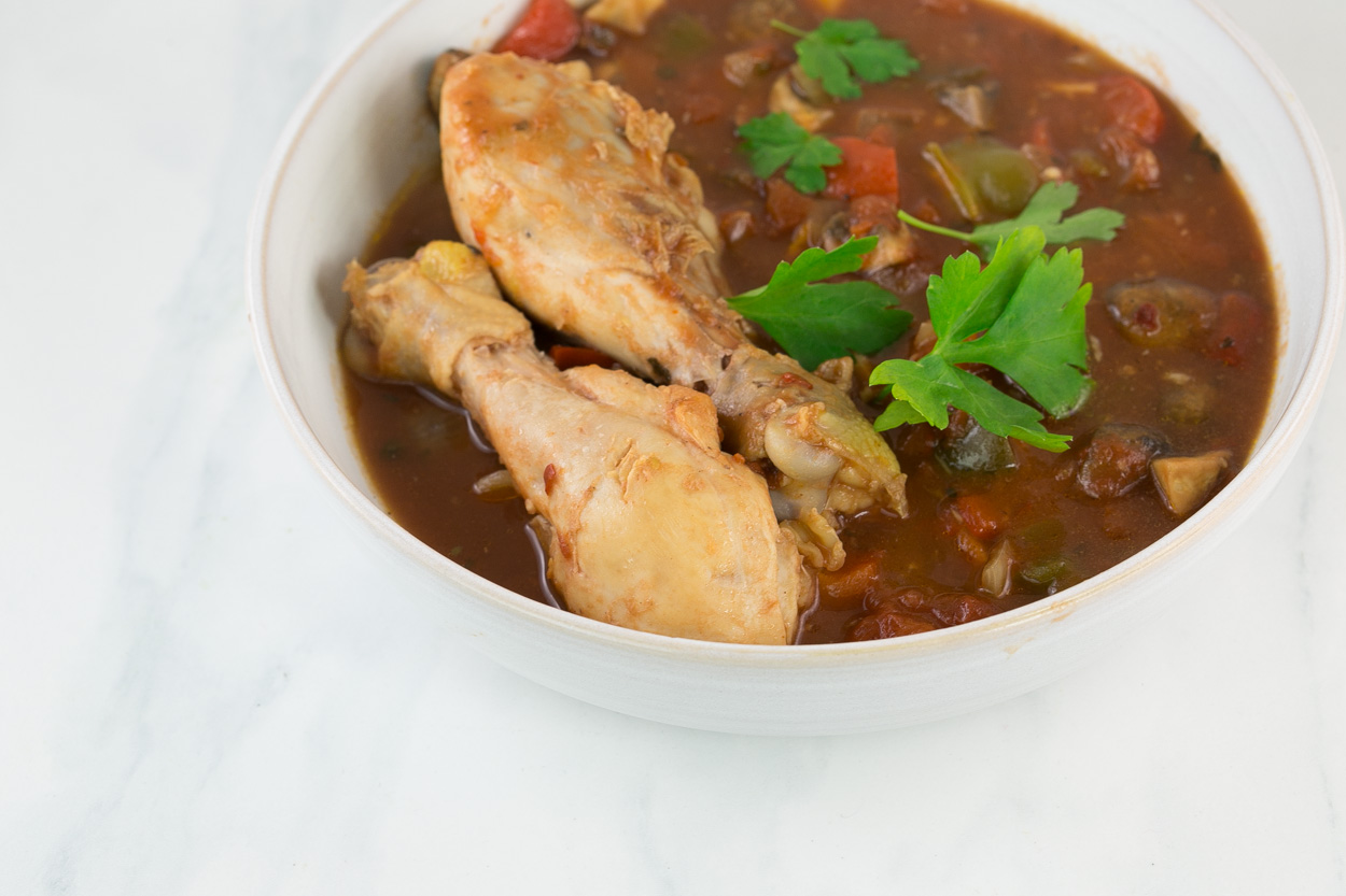 Slow-Cooker Chicken Cacciatore		