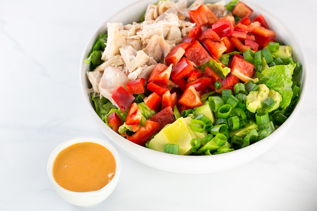 Rotisserie Chicken Chopped Salad