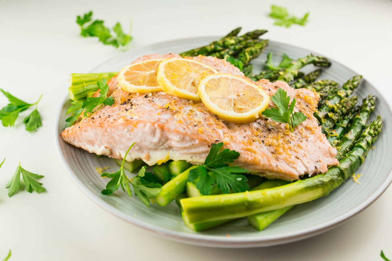 Lemon-Garlic Salmon