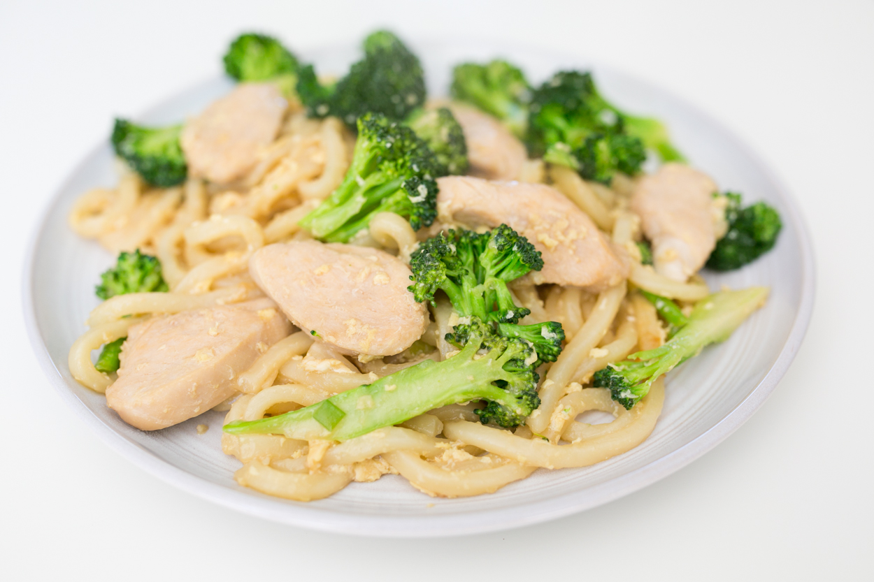 Stir-fried Udon Noodles