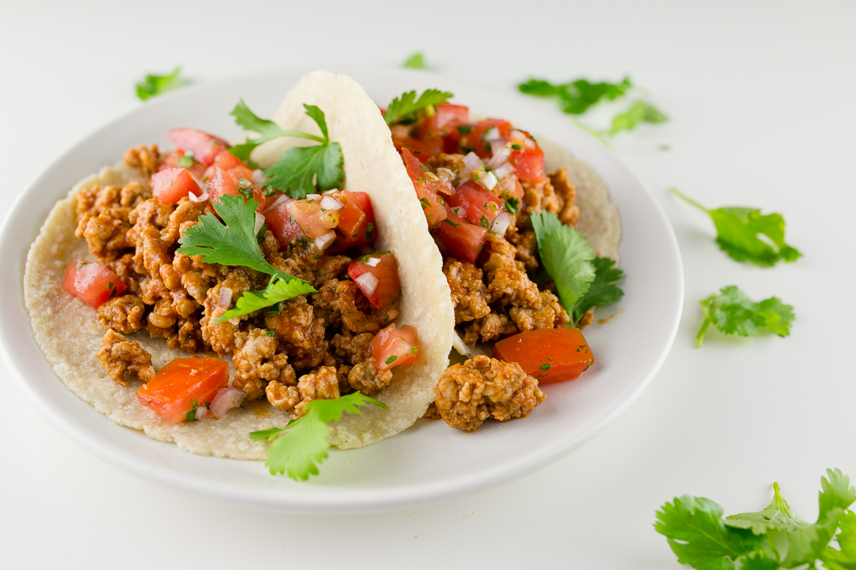 Turkey & Pico de Gallo Tacos