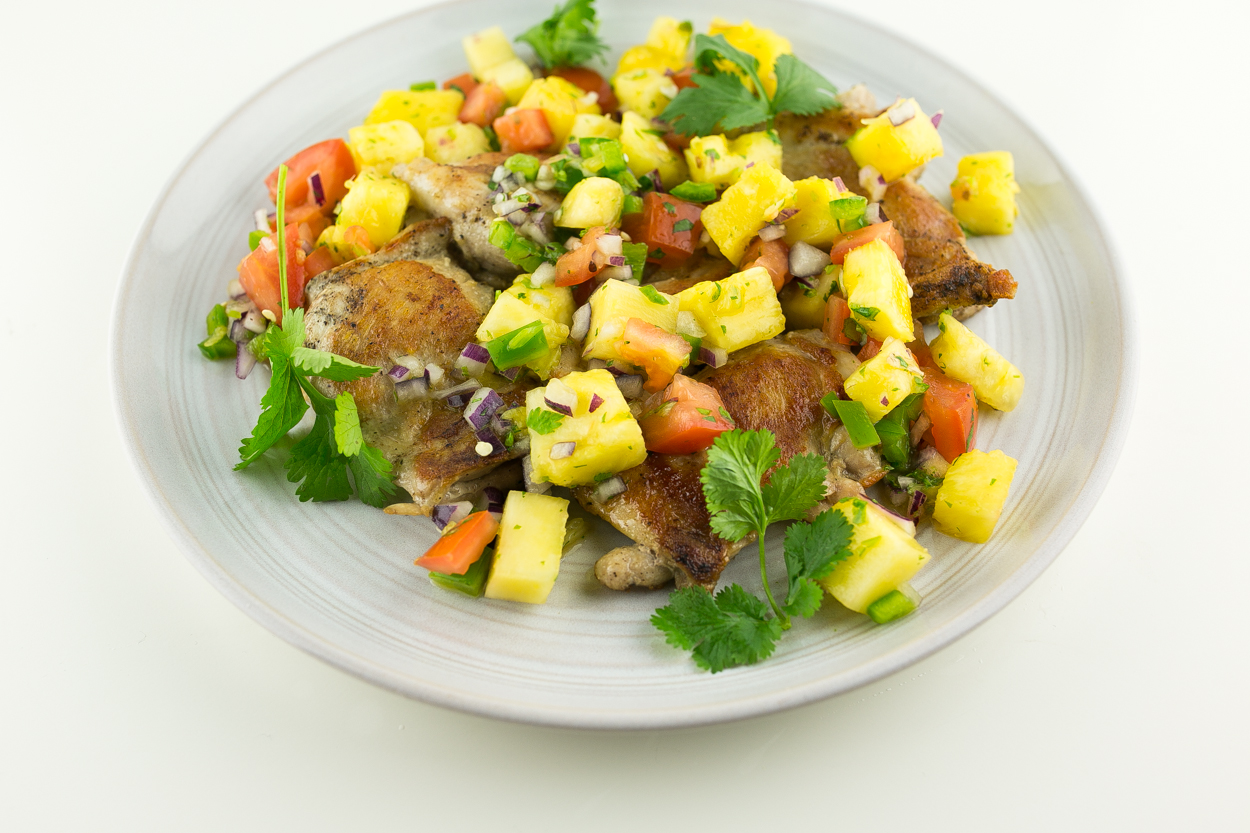 Chicken with Pineapple Salsa Cook Smarts