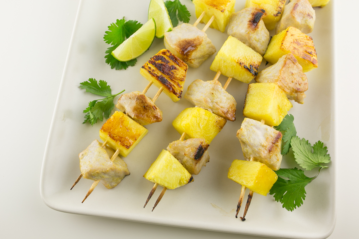 Pork and Pineapple Kebabs