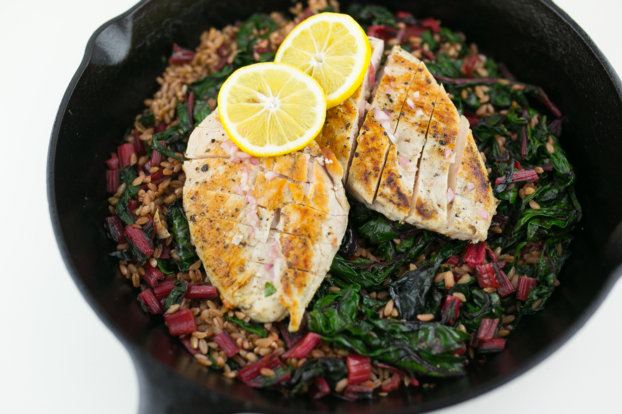 Grilled Chicken with French Vinaigrette