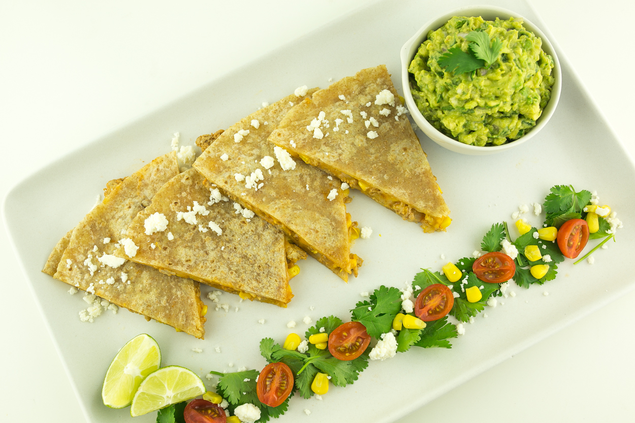 Leftover Taco Quesadilla