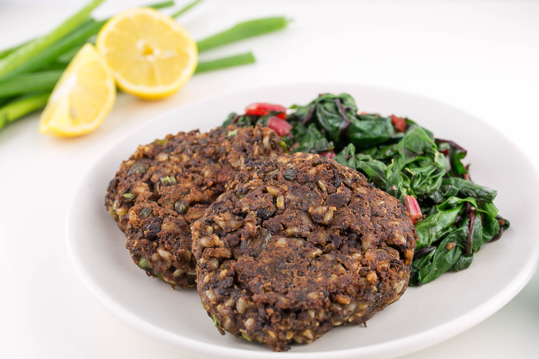 Black Bean and Brown Rice Patties
