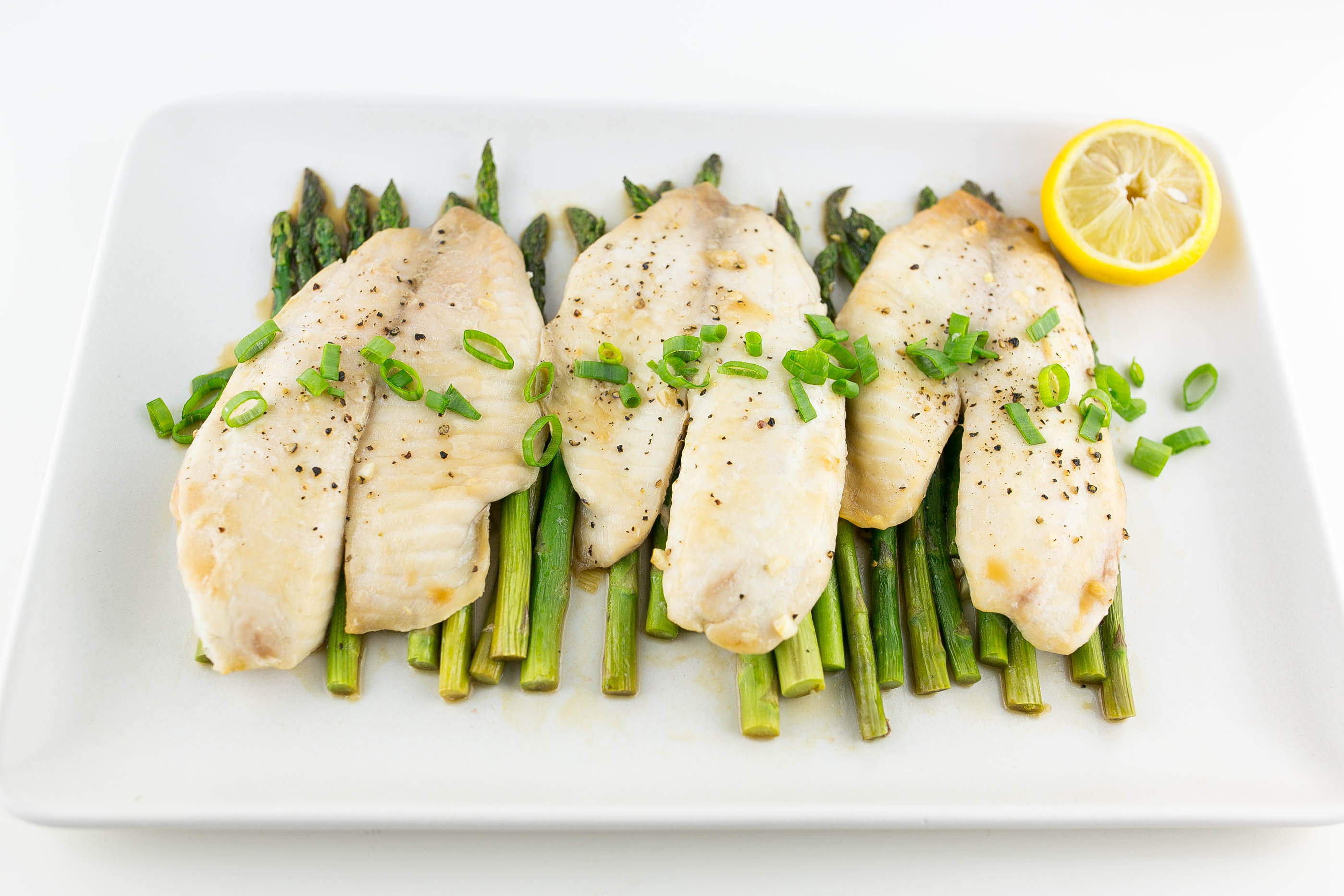 Lemon Scallion Tilapia
