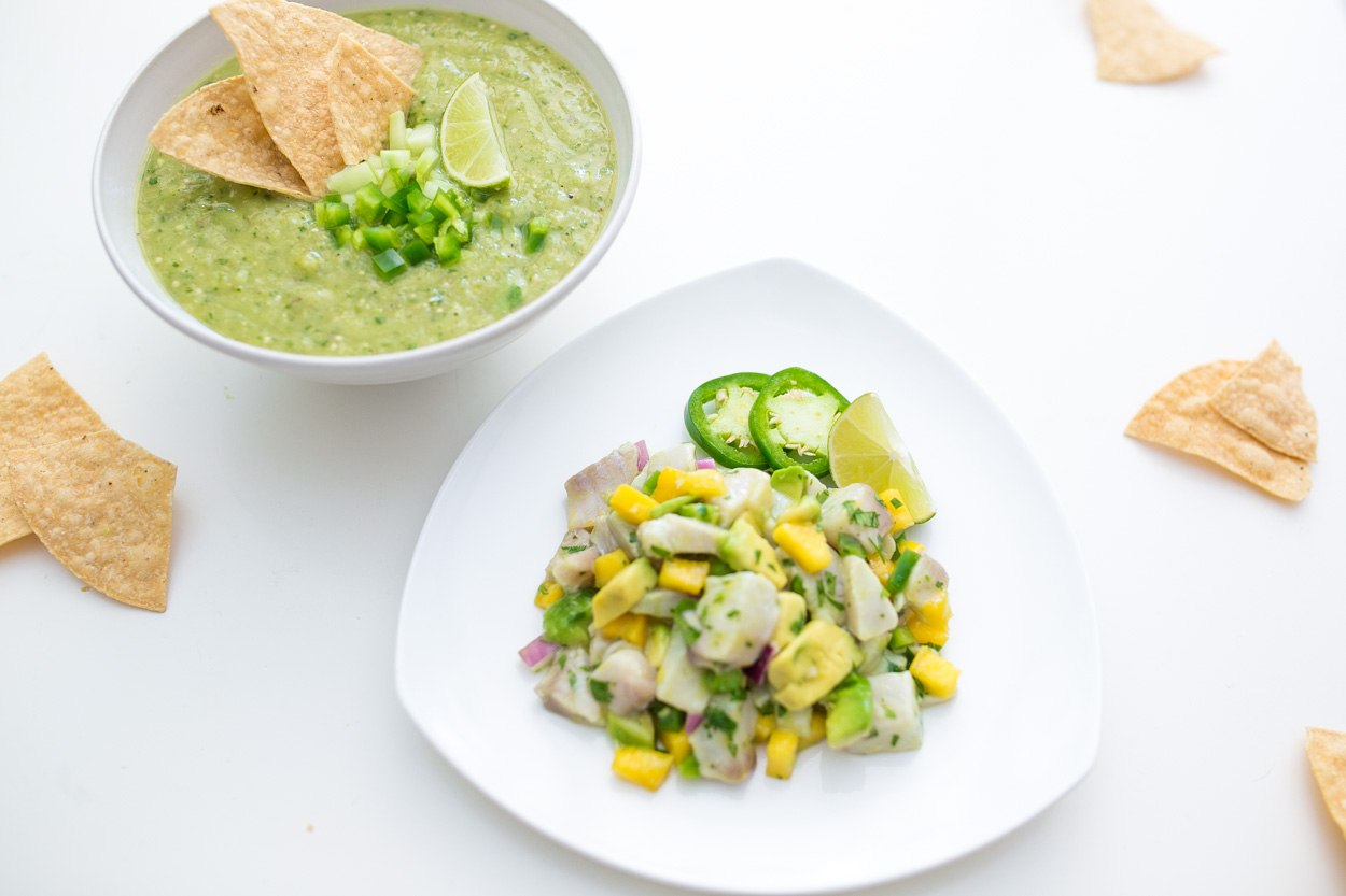 Tilapia Ceviche with Mango