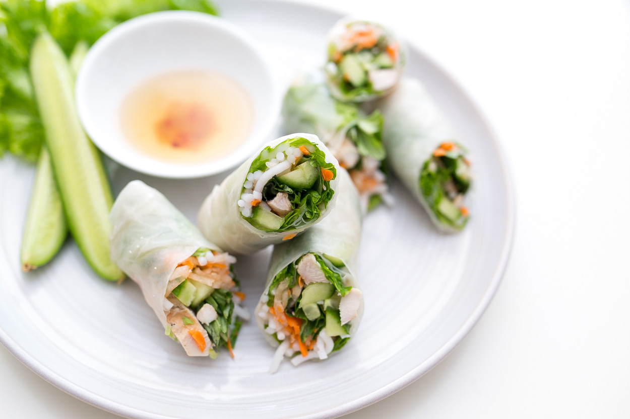Chicken Summer Rolls