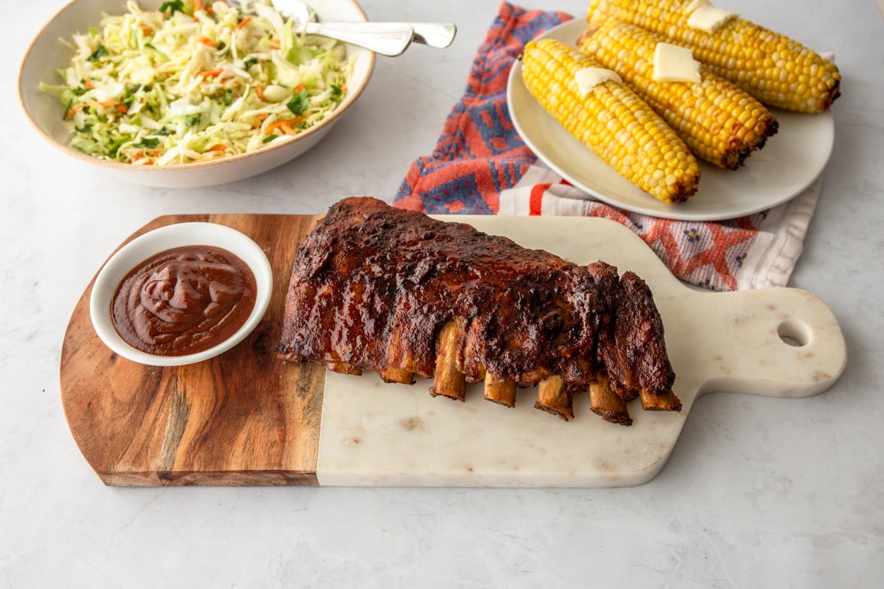 Slow Cooker (or not) BBQ Ribs