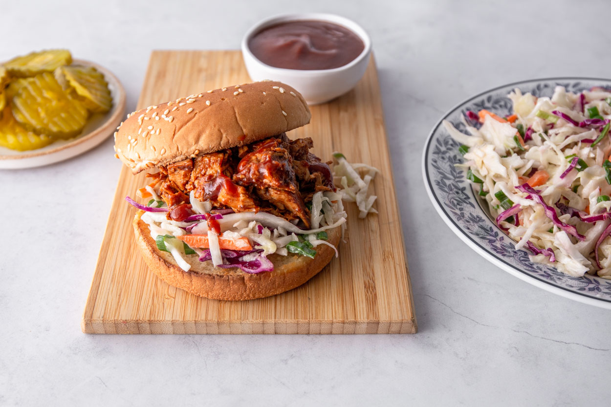 Slow Cooker BBQ Chicken Sandwiches Cook Smarts