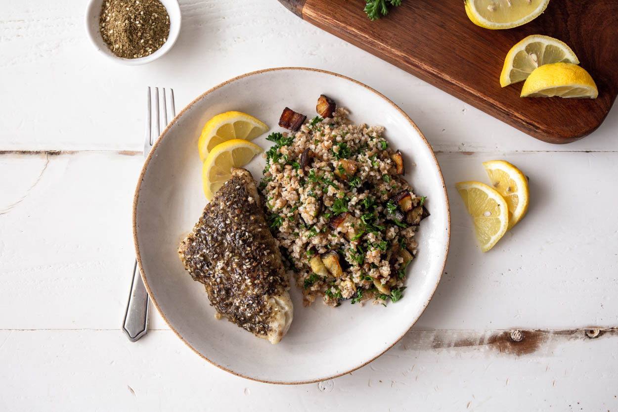 Za’atar Spiced White Fish