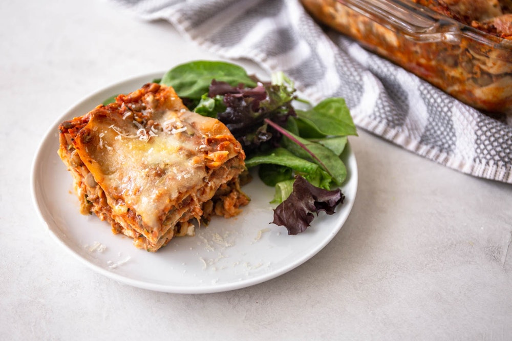Lentil and Vegetable Lasagna