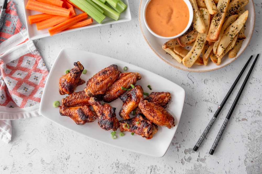 Korean “Fried” Chicken Wings