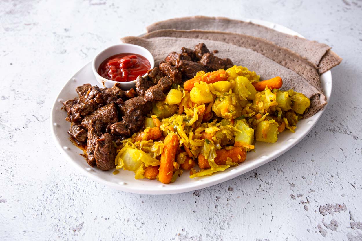 Ethiopian Beef Tibs 