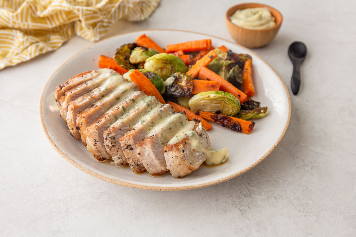 Pork Chops with Aminos Butter