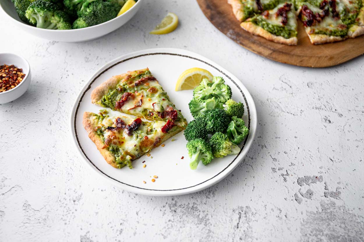 Pizza with SpinachArtichoke Sauce Cook Smarts