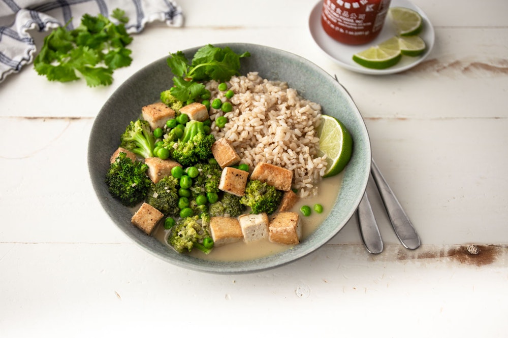 Tofu Green Curry