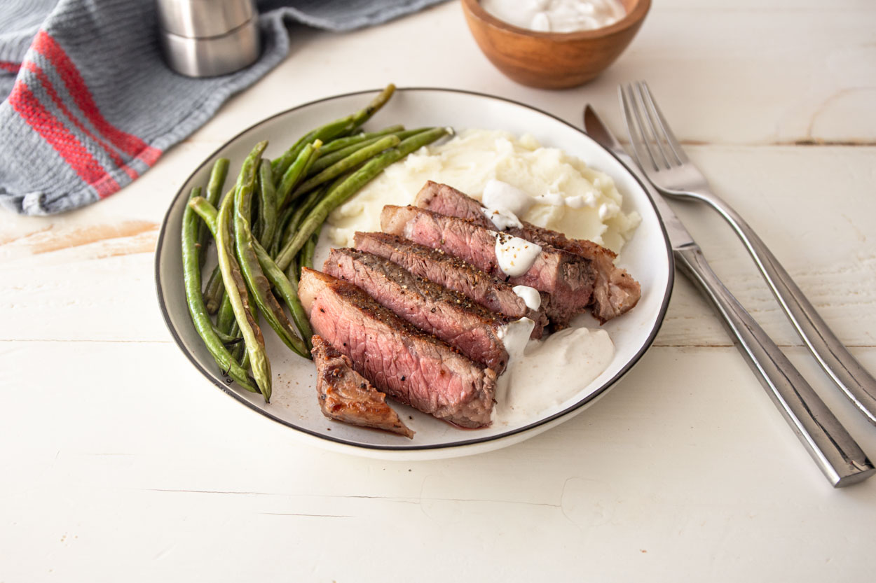 Steak with Horseradish Sauce Cook Smarts