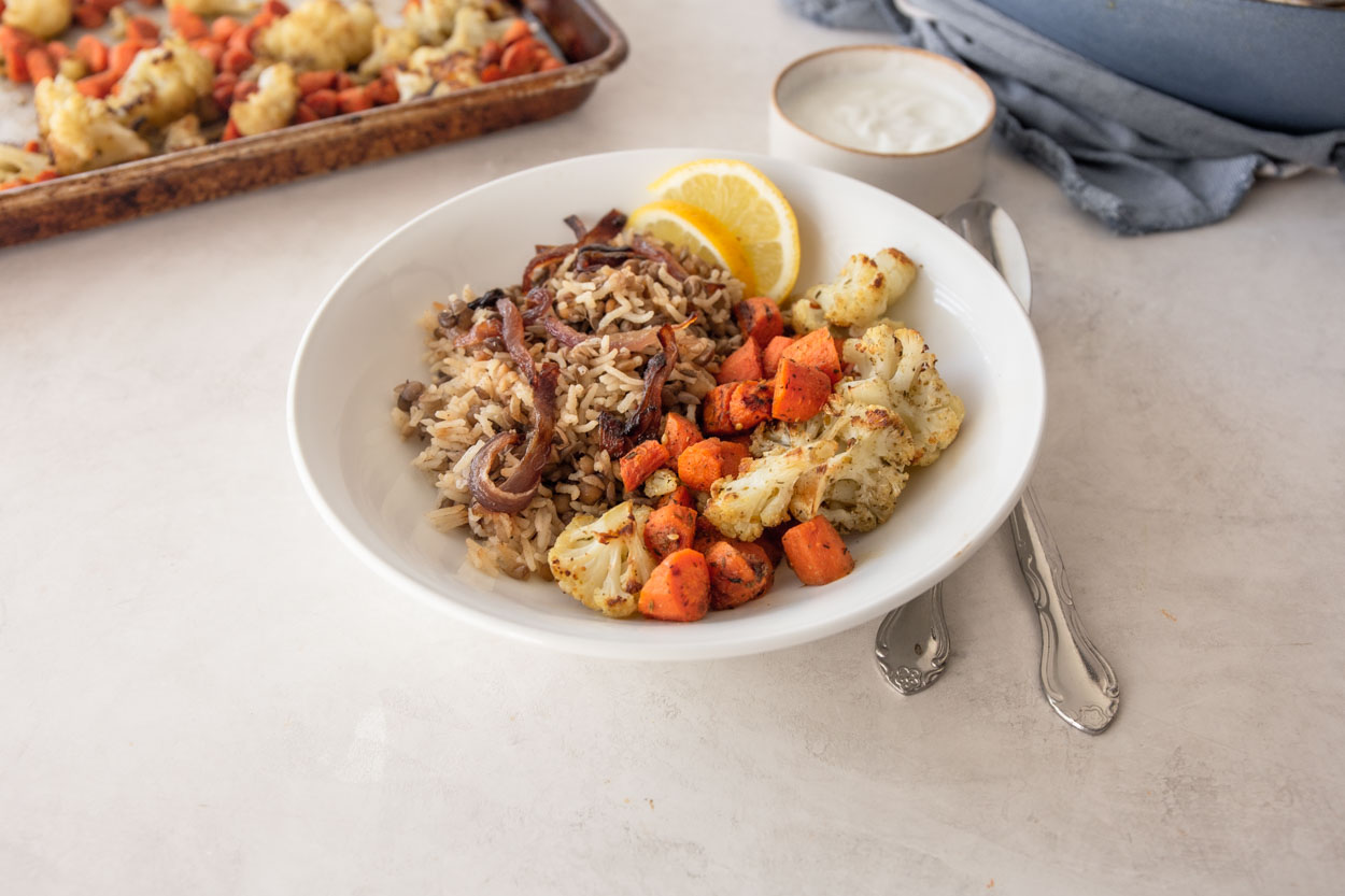 Mujadara (Lentils & Rice)