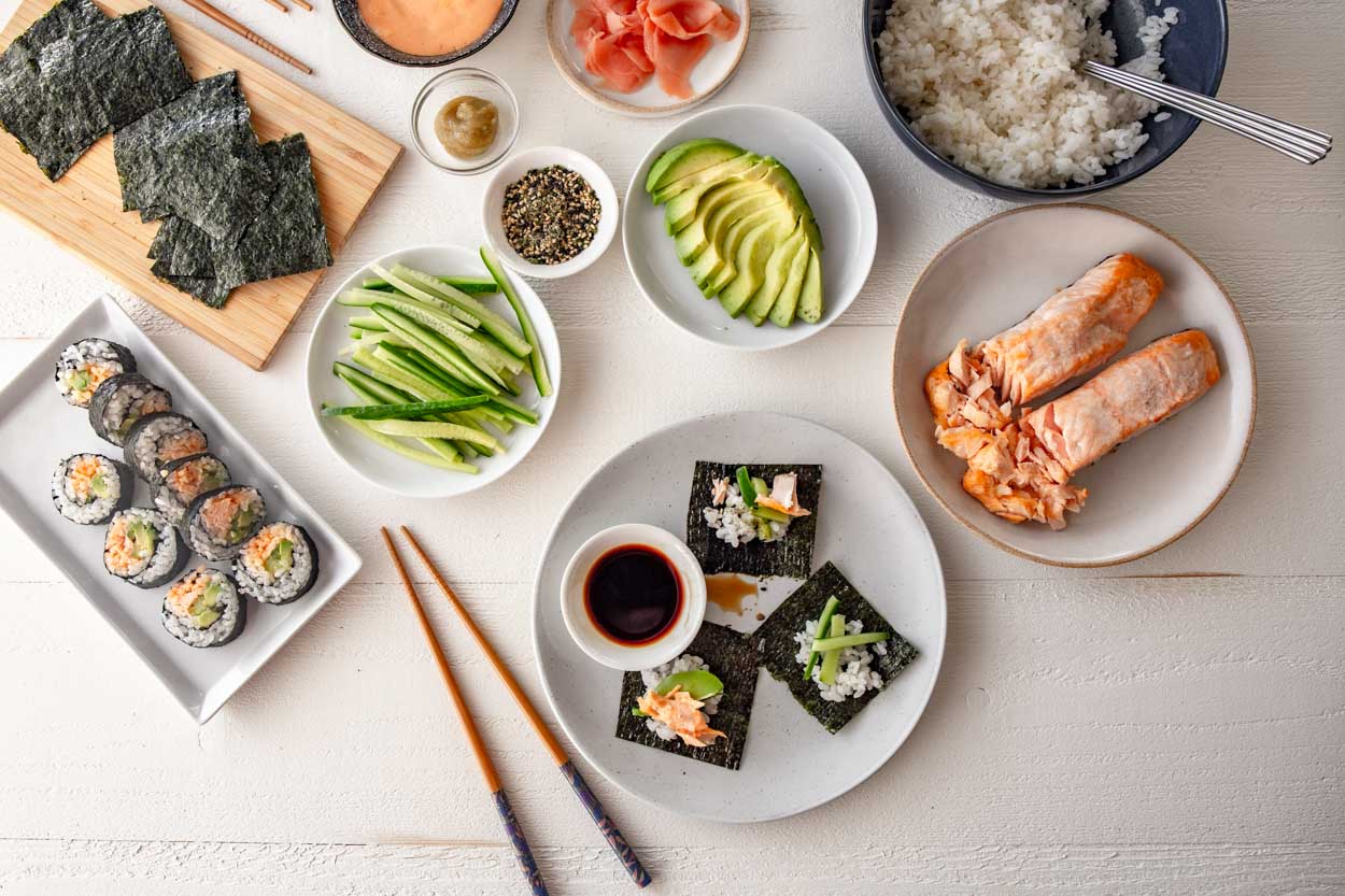 Make Your Own Sushi Hand Rolls