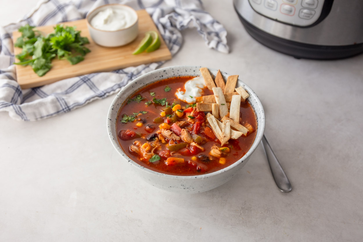 Instant Pot (or not) Chicken Tortilla Soup