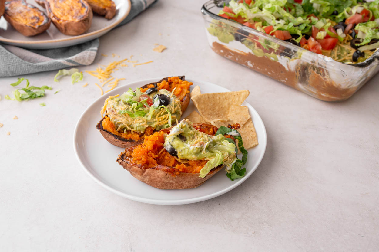 Seven Layer Dip Taco Bar